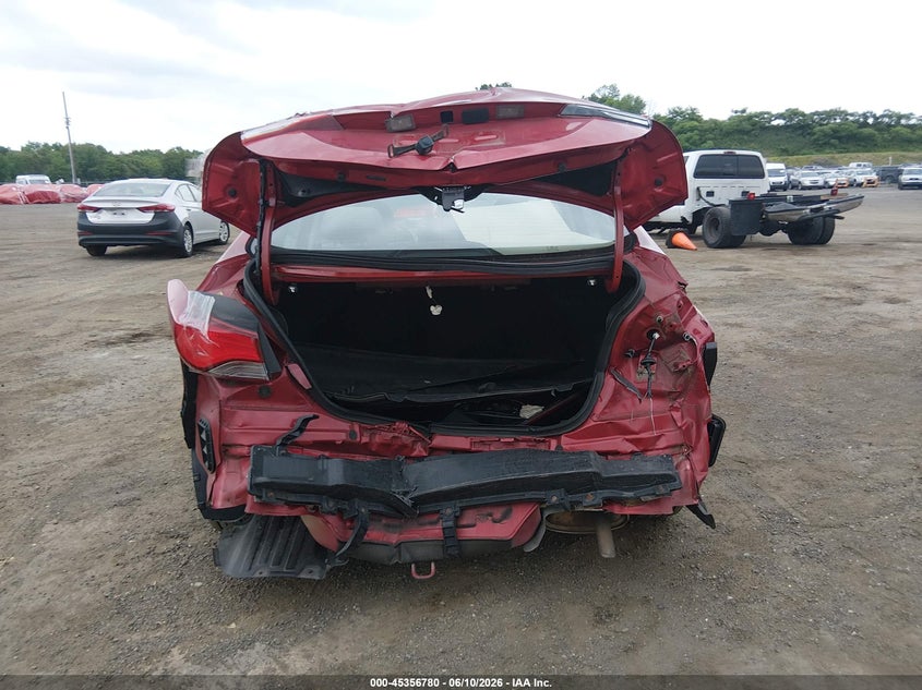 2016 Hyundai Elantra VIN KMHDH4AE1GU643449 IAAI salvage auction — REAR END, Salvage Title, sold $750 on 2026-07-23 (photo 6)
