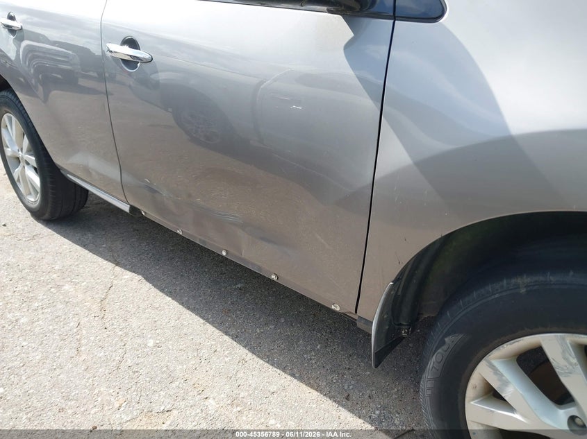 2011 Nissan Murano VIN JN8AZ1MU5BW069218 IAAI salvage auction — RIGHT SIDE, Original (Texas), sold $325 on 2026-07-15 (photo 6)