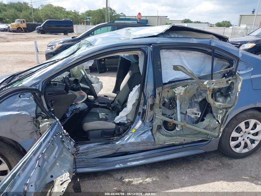 2025 Toyota Corolla VIN 5YFB4MDE5SP242866 IAAI salvage auction — LEFT SIDE, Certificate Of Destruction (Florida), sold $2,050 on 2026-07-14 (photo 6)