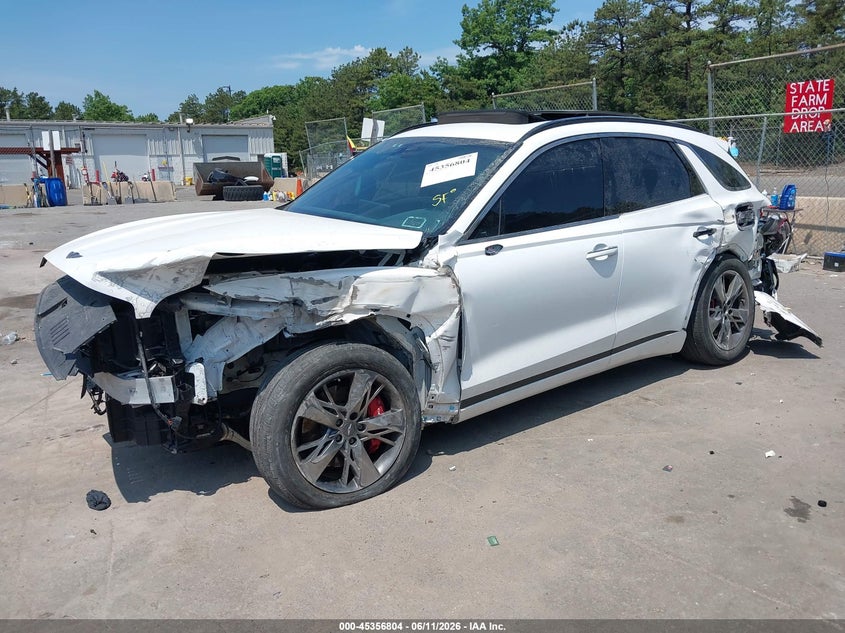 2022 Genesis Gv70 VIN KMUMCDTC7NU012682 IAAI salvage auction — LEFT & RIGHT, Salvage Title, sold $3,525 on 2026-07-21 (photo 6)