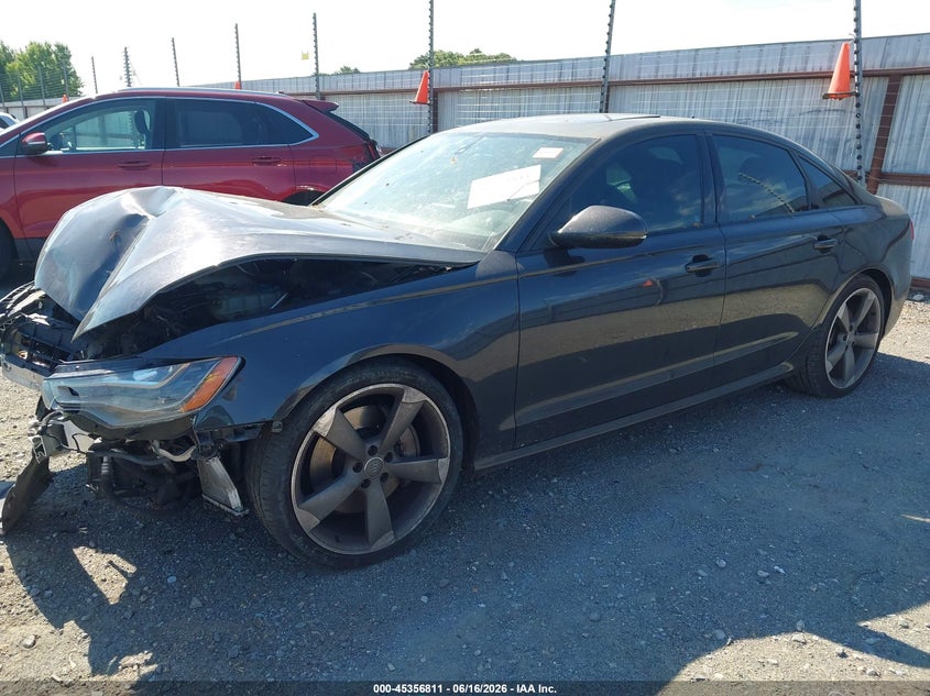 2014 Audi A6 VIN WAUHGAFC1EN101139 IAAI salvage auction — FRONT END, Salvage (Arkansas), sold $1,000 on 2026-07-29 (photo 2)