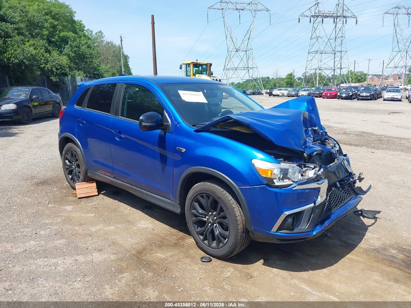 2019 Mitsubishi VIN JA4AR3AU7KU016246 IAAI salvage auction — FRONT END, Salvage (Pennsylvania), sold $1,850 on 2026-07-10 (photo 1)