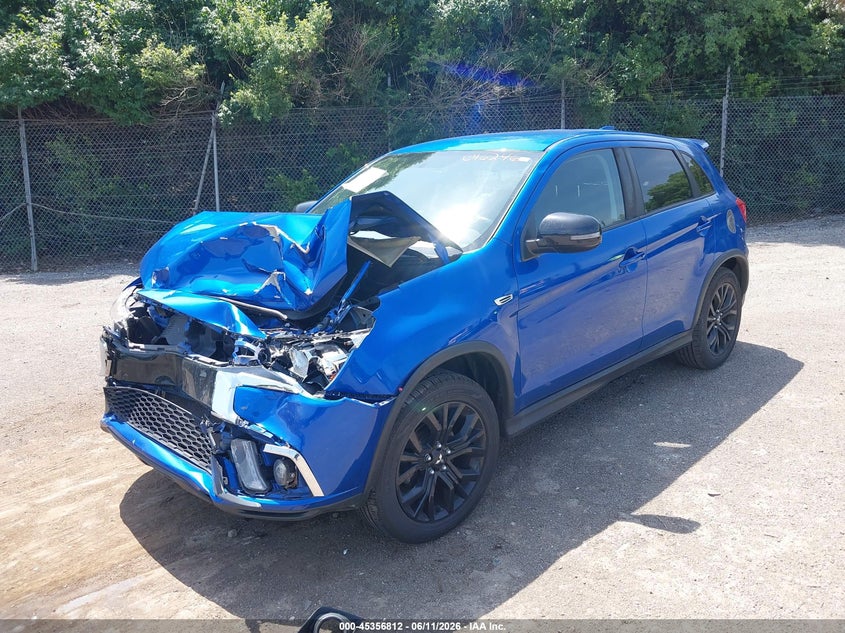 2019 Mitsubishi VIN JA4AR3AU7KU016246 IAAI salvage auction — FRONT END, Salvage (Pennsylvania), sold $1,850 on 2026-07-10 (photo 2)