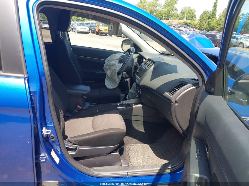 2019 Mitsubishi VIN JA4AR3AU7KU016246 IAAI salvage auction — FRONT END, Salvage (Pennsylvania), sold $1,850 on 2026-07-10 (photo 5)