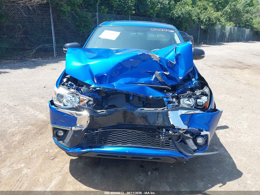 2019 Mitsubishi VIN JA4AR3AU7KU016246 IAAI salvage auction — FRONT END, Salvage (Pennsylvania), sold $1,850 on 2026-07-10 (photo 6)