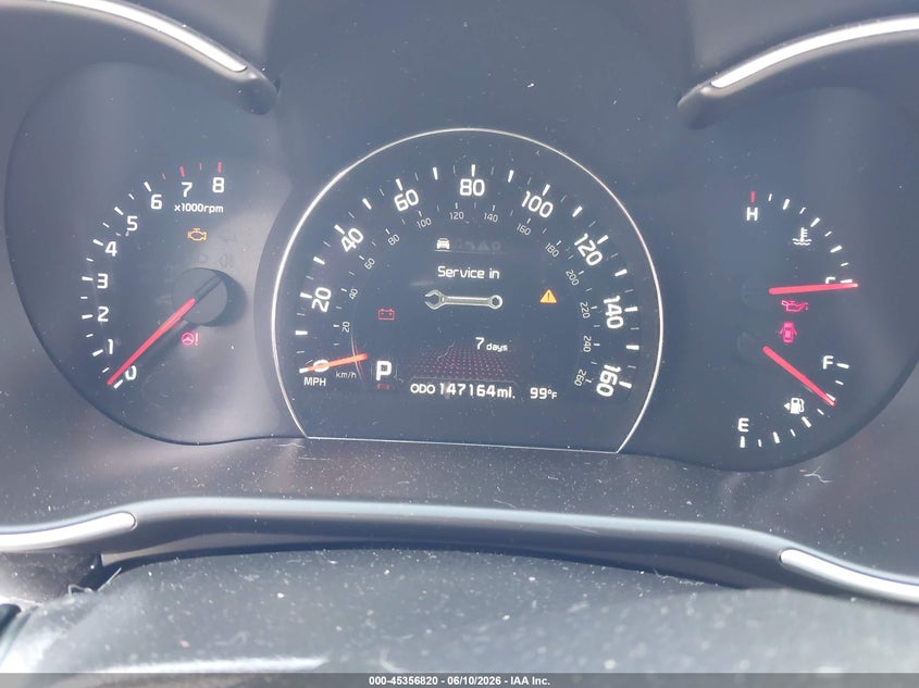 2015 Kia Sorento VIN 5XYKW4A72FG584706 IAAI salvage auction — FRONT & REAR, Salvage (North Carolina), sold $500 on 2026-07-16 (photo 7)