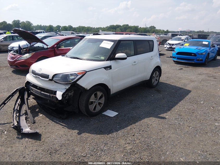 2014 Kia Soul VIN KNDJN2A24E7065871 IAAI salvage auction — FRONT END, Salvage - Greater Than 75% (Maryland), sold $425 on 2026-07-06 (photo 2)