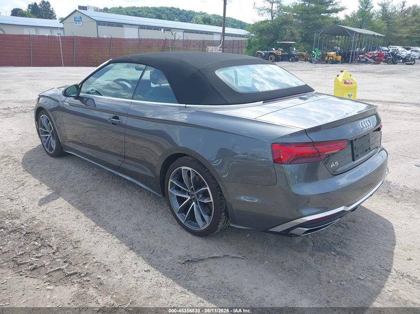 2023 Audi VIN WAU4AGF58PN003118 IAAI salvage auction — RIGHT FRONT, Salvage (Pennsylvania), sold $10,850 on 2026-07-30 (photo 3)