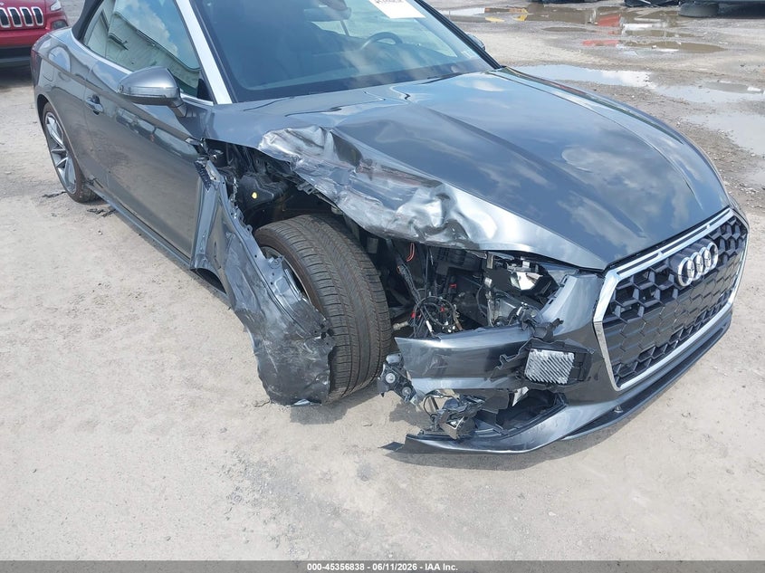 2023 Audi VIN WAU4AGF58PN003118 IAAI salvage auction — RIGHT FRONT, Salvage (Pennsylvania), sold $25 on 2026-07-10 (photo 6)