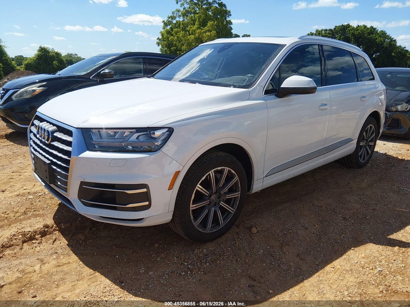 2017 Audi Q7 VIN WA1LAAF71HD021572 IAAI salvage auction — HAIL, Clear (Missouri), sold $6,900 on 2026-07-20 (photo 2)