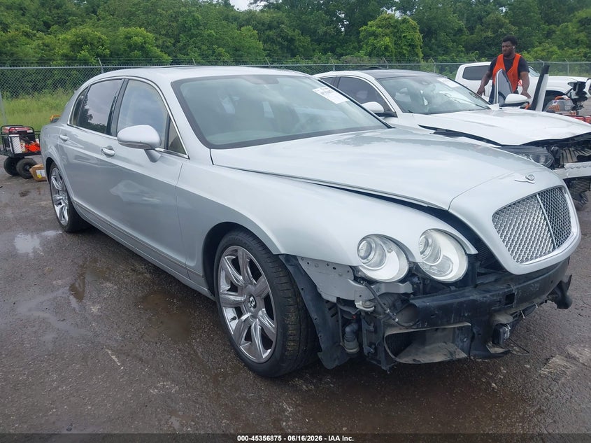 2006 Bentley Continental flying spur VIN SCBBR53W06C038043 IAAI salvage auction — FRONT END, Salvage (Louisiana), sold $3,250 on 2026-07-21 (photo 1)
