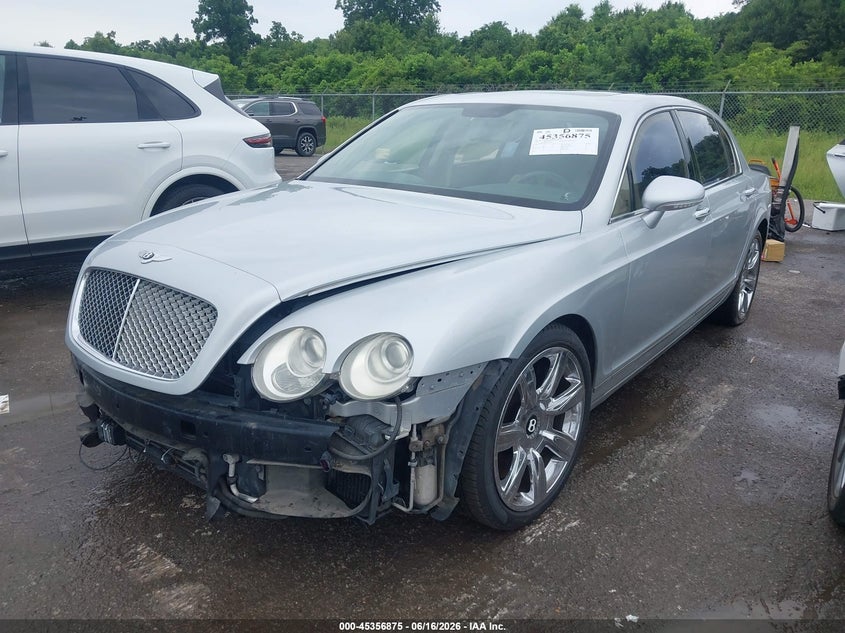 2006 Bentley Continental flying spur VIN SCBBR53W06C038043 IAAI salvage auction — FRONT END, Salvage (Louisiana), sold $3,250 on 2026-07-21 (photo 2)