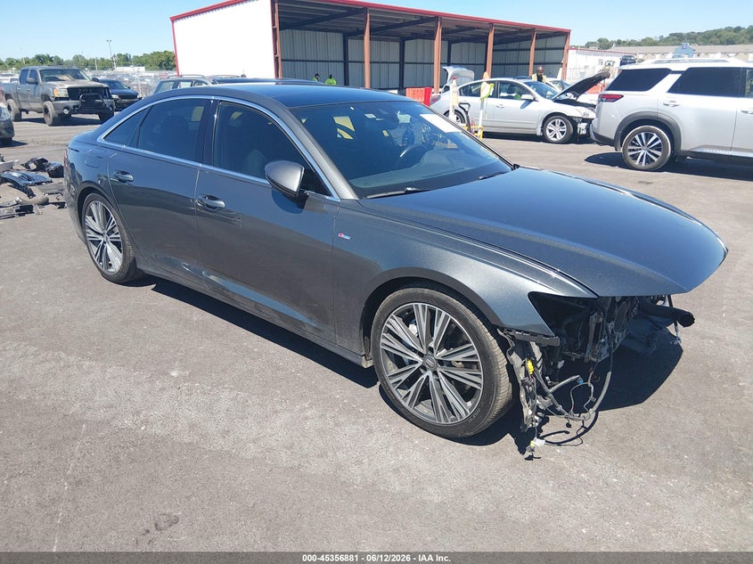 2019 Audi A6 VIN WAUL2AF21KN057445 IAAI salvage auction — FRONT END, Salvage (Illinois), sold $9,475 on 2026-07-28 (photo 1)
