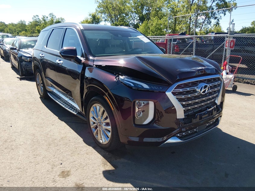 2020 Hyundai Palisade VIN KM8R5DHE5LU162750 IAAI salvage auction — FRONT END, Salvage (Ohio), sold $8,550 on 2026-07-14 (photo 1)