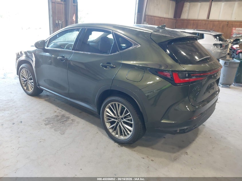 2026 Lexus Nx VIN JTJHKCEZ6T2072512 IAAI salvage auction — LEFT FRONT, Wait Title, sold $44,375 on 2026-08-17 (photo 3)