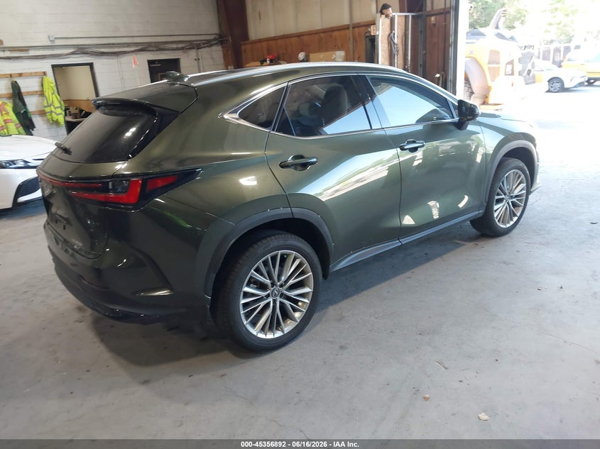 2026 Lexus Nx VIN JTJHKCEZ6T2072512 IAAI salvage auction — LEFT FRONT, Wait Title, sold $44,375 on 2026-08-17 (photo 4)