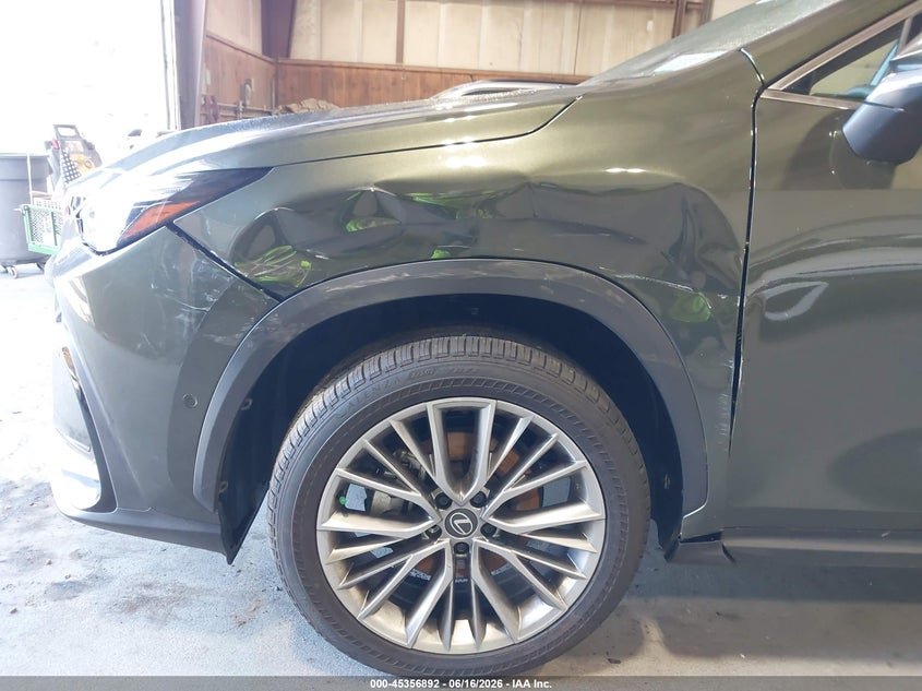 2026 Lexus Nx VIN JTJHKCEZ6T2072512 IAAI salvage auction — LEFT FRONT, Wait Title, sold $44,375 on 2026-08-17 (photo 6)
