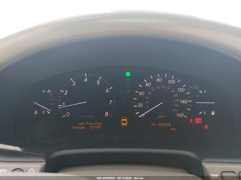 2005 Lexus Ls 430 VIN JTHBN36F455006707 IAAI salvage auction — FRONT END, Salvage (New Jersey), sold $900 on 2026-07-27 (photo 7)