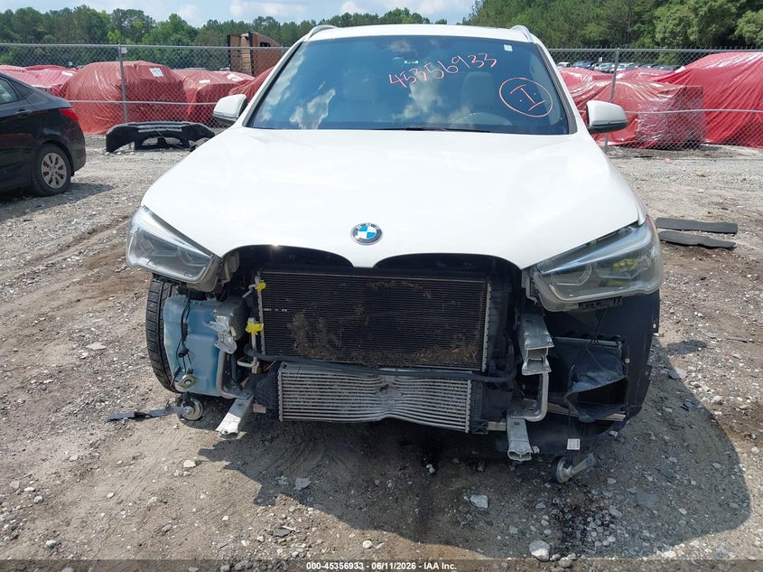 2016 BMW X1 VIN WBXHT3C30G5E53412 IAAI salvage auction — FRONT END, Salvage Title, sold $3,200 on 2026-07-30 (photo 6)