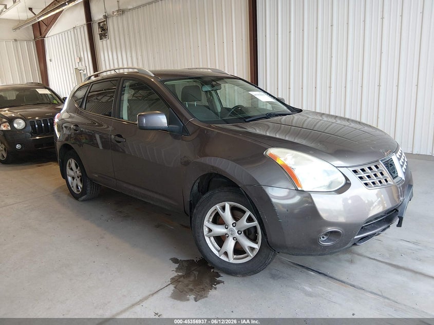2008 Nissan Rogue VIN JN8AS58V98W408991 IAAI salvage auction — LEFT & RIGHT, Clear (Delaware), sold $225 on 2026-07-06 (photo 1)