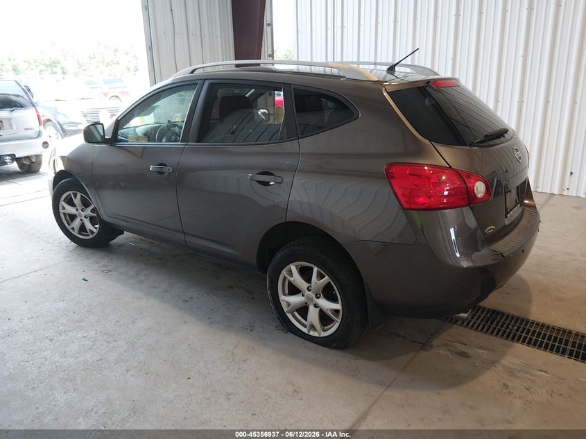 2008 Nissan Rogue VIN JN8AS58V98W408991 IAAI salvage auction — LEFT & RIGHT, Clear (Delaware), sold $225 on 2026-07-06 (photo 3)