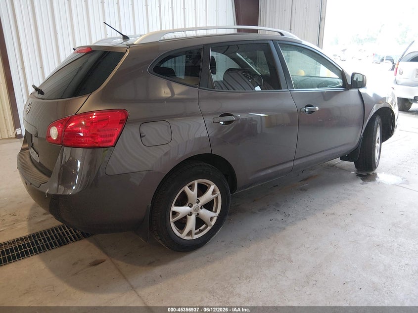 2008 Nissan Rogue VIN JN8AS58V98W408991 IAAI salvage auction — LEFT & RIGHT, Clear (Delaware), sold $225 on 2026-07-06 (photo 4)