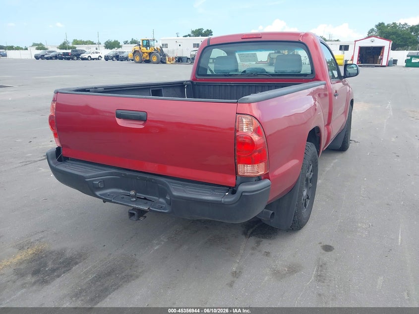 2006 Toyota Tacoma VIN 5TENX22N16Z291834 IAAI salvage auction — SUSPENSION, Rebuildable (Florida), sold $3,700 on 2026-07-06 (photo 4)