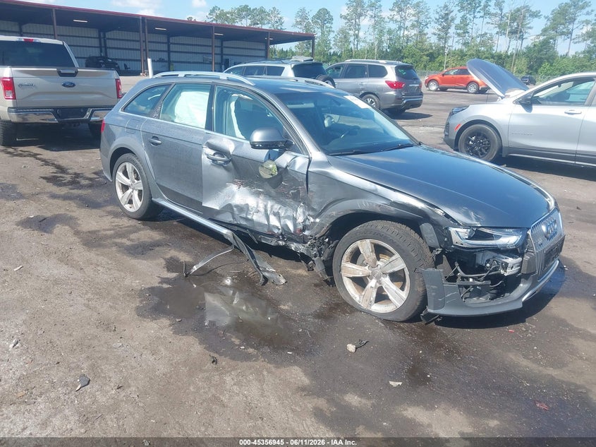 2014 Audi Allroad VIN WA1UFAFL1EA059156 IAAI salvage auction — UNKNOWN, Rebuildable (Florida), sold $500 on 2026-07-28 (photo 1)