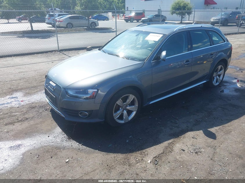 2014 Audi Allroad VIN WA1UFAFL1EA059156 IAAI salvage auction — UNKNOWN, Rebuildable (Florida), sold $500 on 2026-07-28 (photo 2)