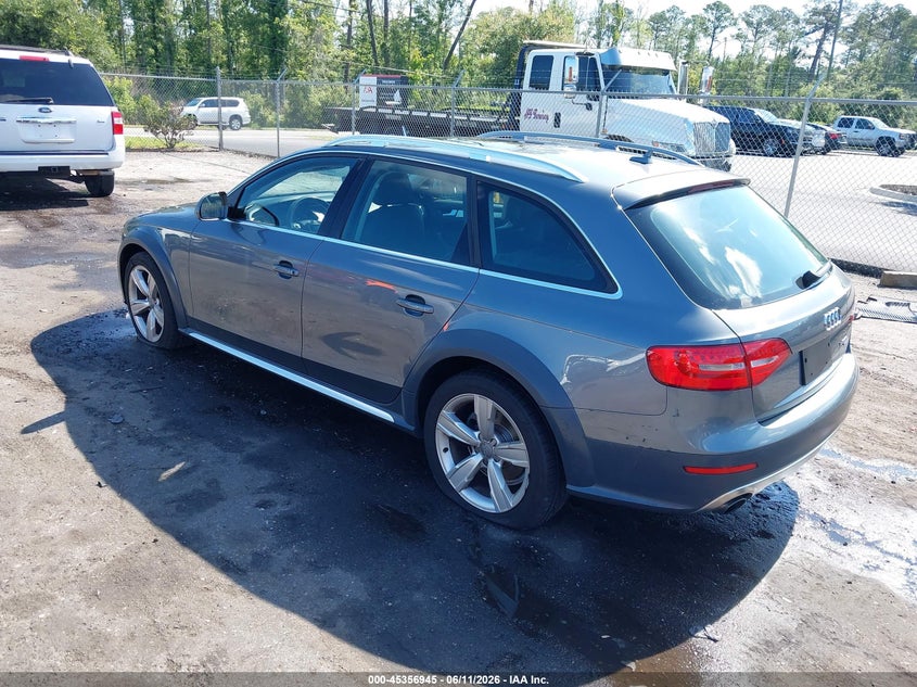 2014 Audi Allroad VIN WA1UFAFL1EA059156 IAAI salvage auction — UNKNOWN, Rebuildable (Florida), sold $500 on 2026-07-28 (photo 3)