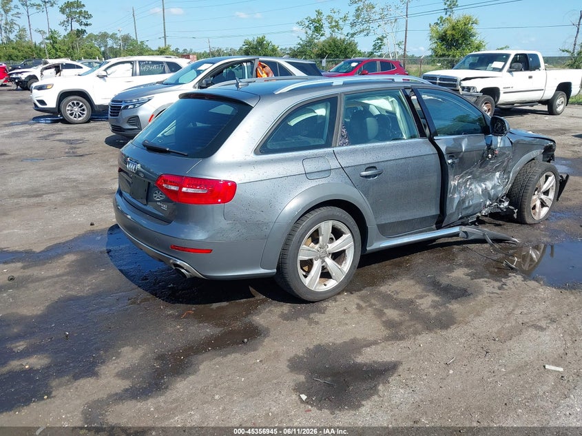 2014 Audi Allroad VIN WA1UFAFL1EA059156 IAAI salvage auction — UNKNOWN, Rebuildable (Florida), sold $500 on 2026-07-28 (photo 4)