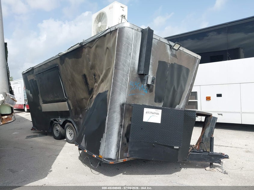 2024 Trailer Quality VIN 50ZBE2024RR051771 IAAI salvage auction — ALL OVER, Certificate Of Destruction (Florida), sold $25 on 2026-07-23 (photo 1)