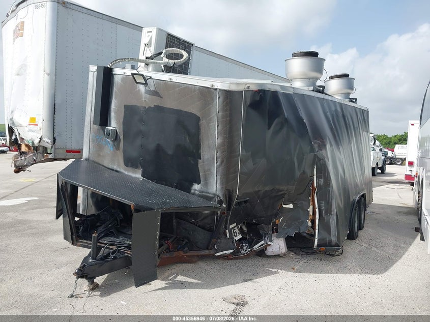 2024 Trailer Quality VIN 50ZBE2024RR051771 IAAI salvage auction — ALL OVER, Certificate Of Destruction (Florida), sold $25 on 2026-07-23 (photo 2)