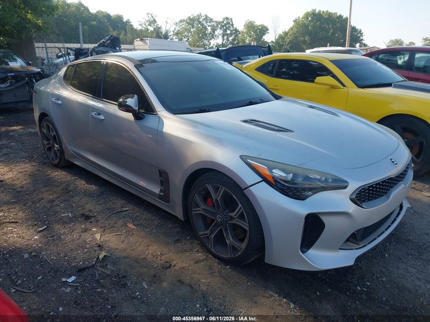 2018 Kia Stinger VIN KNAE45LC8J6017959 — IAAI salvage auction photo