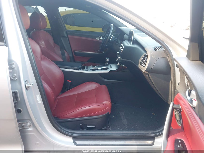 2018 Kia Stinger VIN KNAE45LC8J6017959 IAAI salvage auction — FRONT END, Clear (Georgia), sold $7,500 on 2026-08-10 (photo 5)