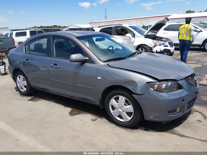 2008 Mazda 3 VIN JM1BK12G281859454 IAAI salvage auction — FRONT END, Salvage (North Carolina), sold $425 on 2026-07-08 (photo 1)