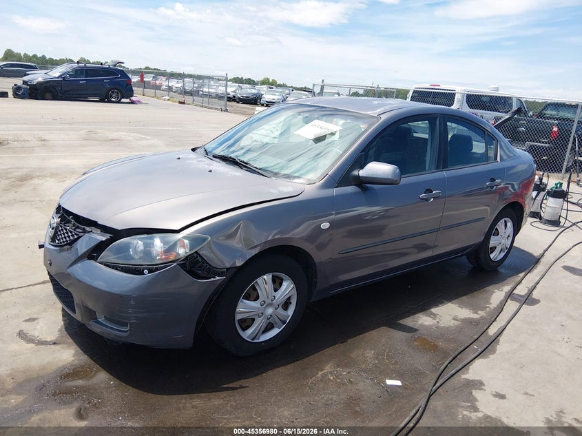 2008 Mazda 3 VIN JM1BK12G281859454 IAAI salvage auction — FRONT END, Salvage (North Carolina), sold $425 on 2026-07-08 (photo 2)