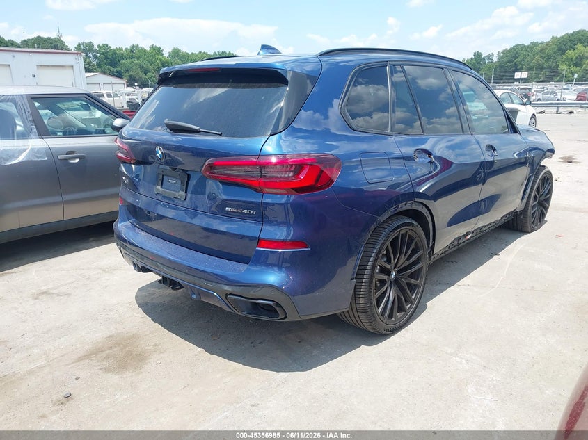 2021 BMW X5 VIN 5UXCR4C07M9G71206 IAAI salvage auction — FRONT END, Salvage (North Carolina), sold $16,600 on 2026-07-29 (photo 4)