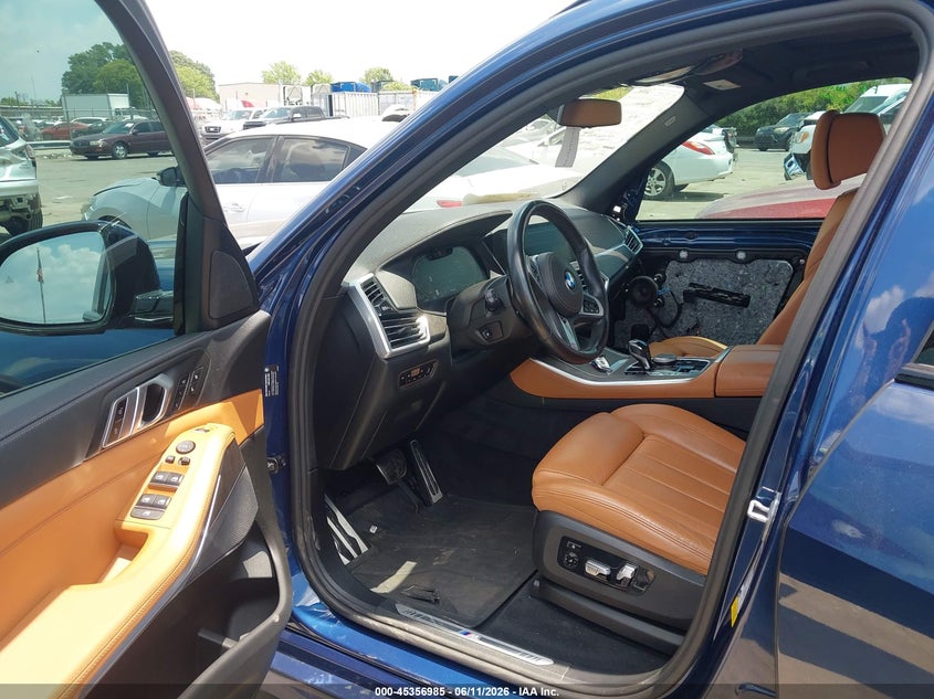 2021 BMW X5 VIN 5UXCR4C07M9G71206 IAAI salvage auction — FRONT END, Salvage (North Carolina), sold $16,600 on 2026-07-29 (photo 5)