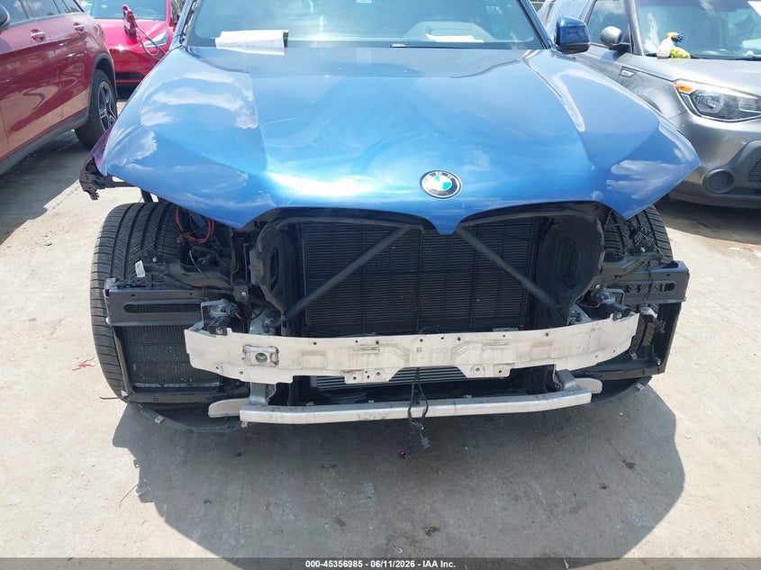 2021 BMW X5 VIN 5UXCR4C07M9G71206 IAAI salvage auction — FRONT END, Salvage (North Carolina), sold $16,600 on 2026-07-29 (photo 6)