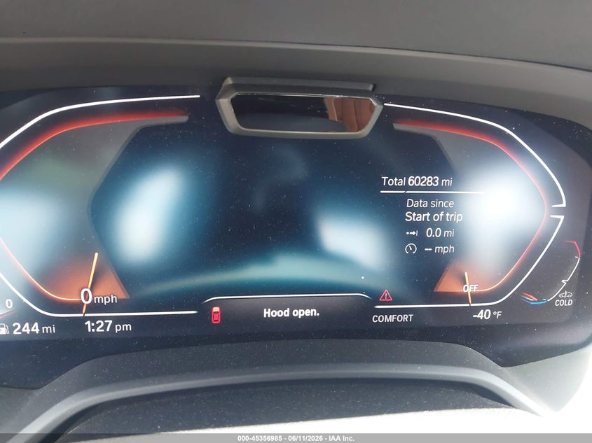 2021 BMW X5 VIN 5UXCR4C07M9G71206 IAAI salvage auction — FRONT END, Salvage (North Carolina), sold $16,600 on 2026-07-29 (photo 7)