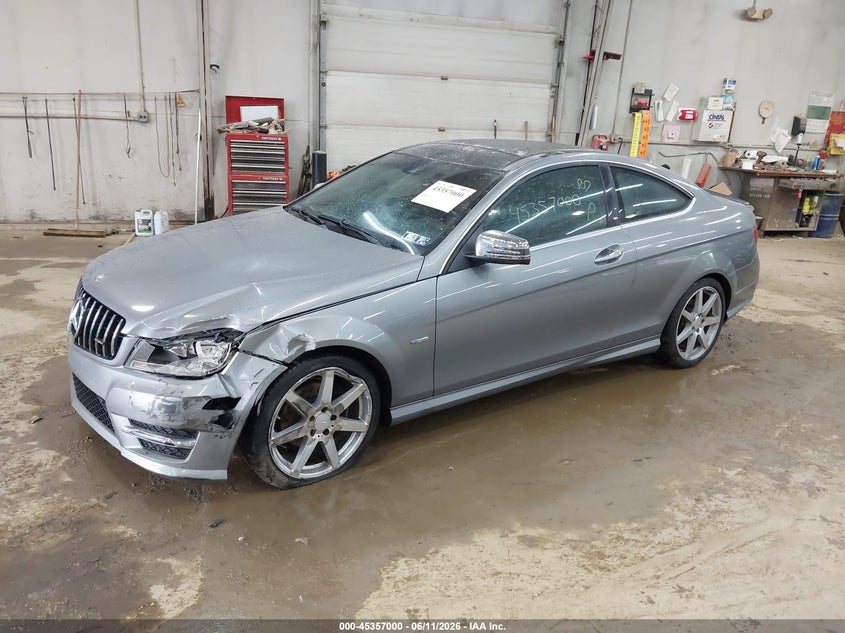 2012 Mercedes-benz VIN WDDGJ4HB9CF826751 IAAI salvage auction — LEFT FRONT, Salvage (Pennsylvania), sold $1,250 on 2026-07-16 (photo 2)