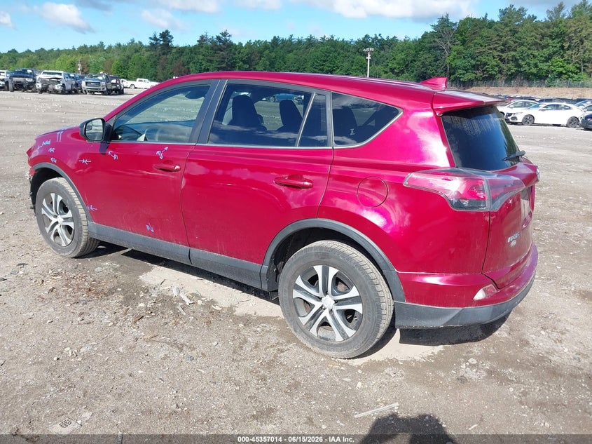 2018 Toyota Rav 4 VIN JTMBFREVXJD229862 IAAI salvage auction — FRONT END, Salvage (Massachusetts), sold $4,300 on 2026-07-24 (photo 3)