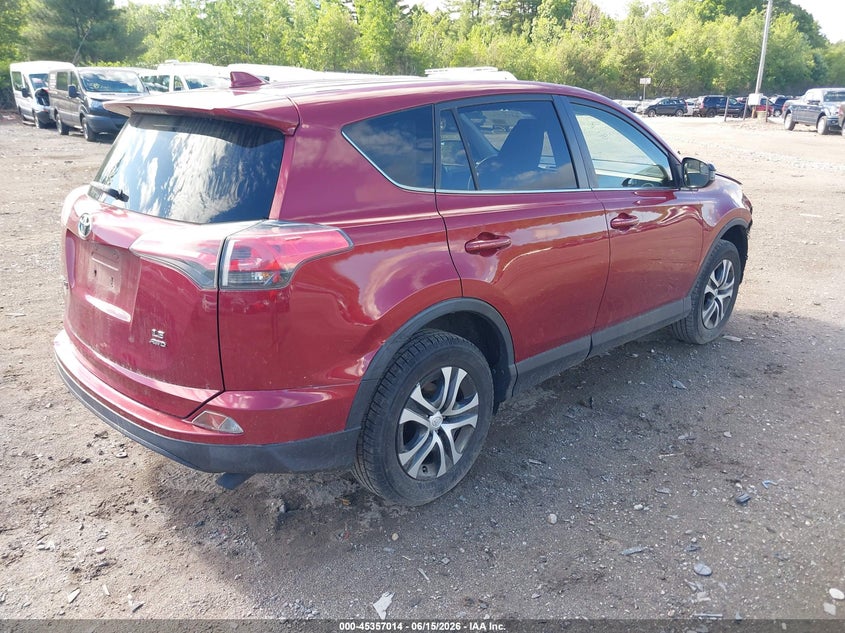 2018 Toyota Rav 4 VIN JTMBFREVXJD229862 IAAI salvage auction — FRONT END, Salvage (Massachusetts), sold $4,300 on 2026-07-24 (photo 4)