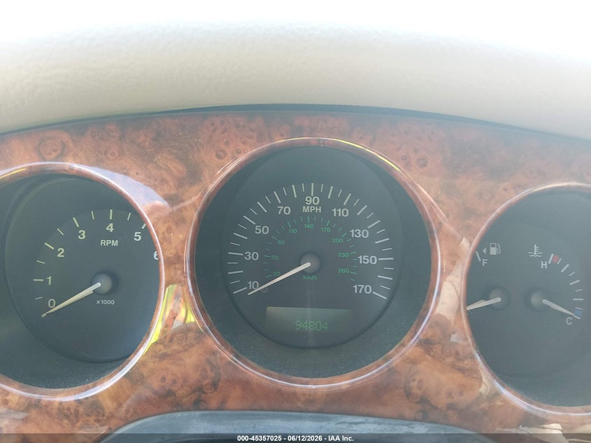 2002 Jaguar Xj series VIN SAJDA24C02LF41652 IAAI salvage auction — LEFT SIDE, Salvage (North Carolina), sold $1,450 on 2026-07-29 (photo 7)