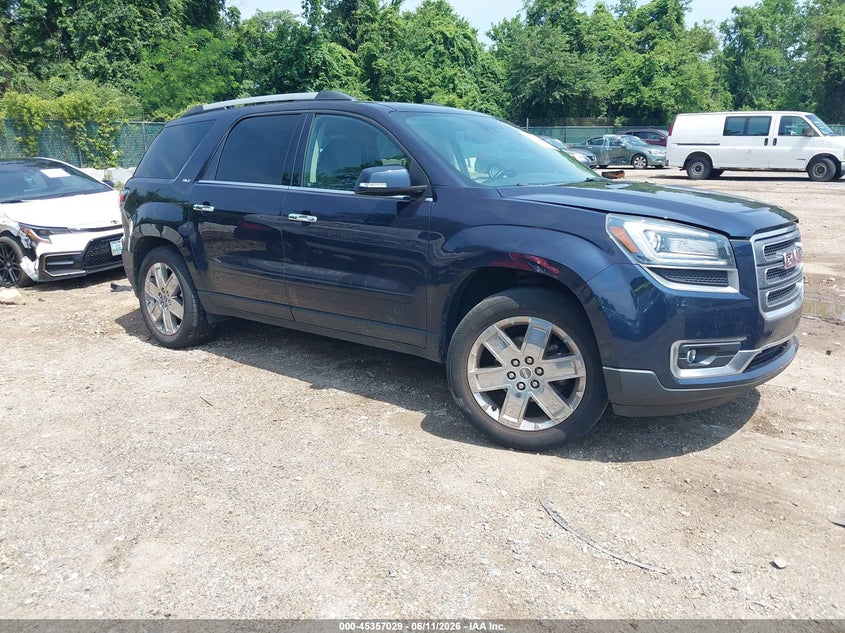 2017 Gmc VIN 1GKKVSKD3HJ183989 IAAI salvage auction — LEFT REAR, Salvage Title, sold $975 on 2026-08-28 (photo 1)
