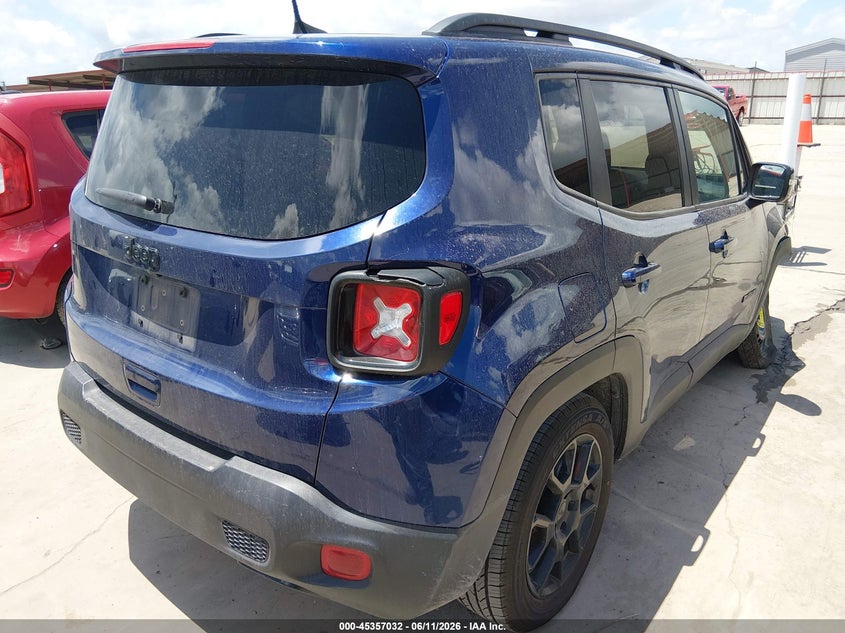 2019 Jeep Renegade VIN ZACNJABB2KPK61664 IAAI salvage auction — RIGHT FRONT, Original (Texas), sold $1,650 on 2026-08-18 (photo 4)