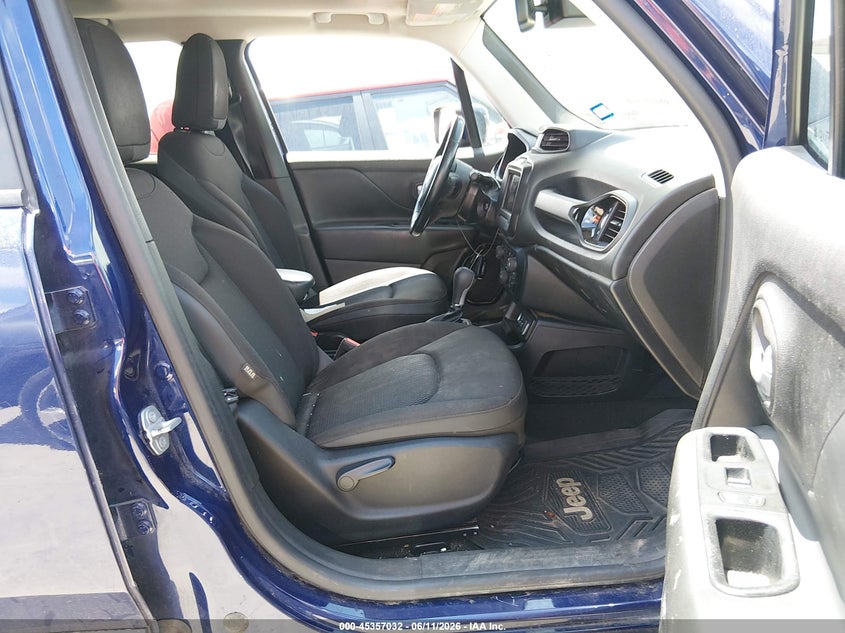 2019 Jeep Renegade VIN ZACNJABB2KPK61664 IAAI salvage auction — RIGHT FRONT, Original (Texas), sold $1,650 on 2026-08-18 (photo 5)