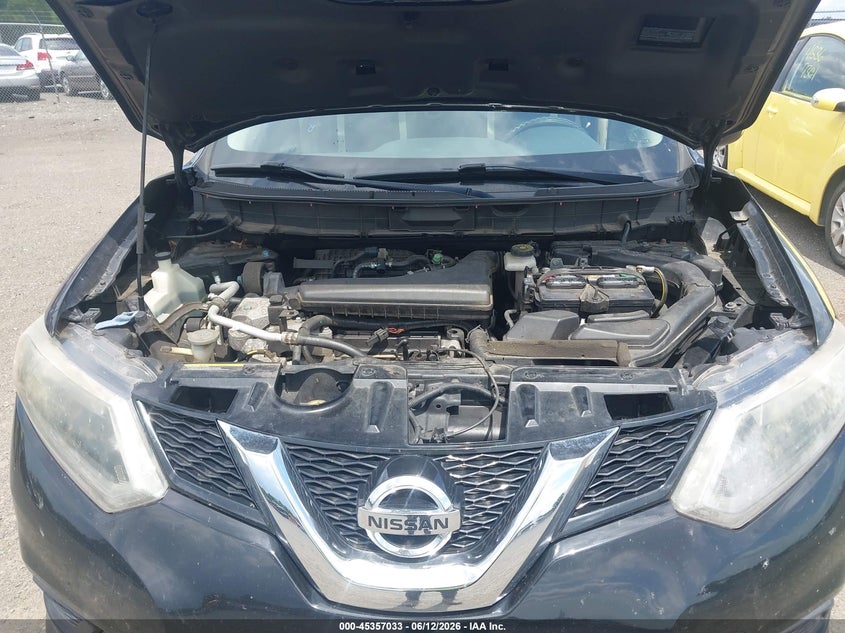 2015 Nissan Rogue VIN KNMAT2MV6FP592002 IAAI salvage auction — NORMAL WEAR, Clear (Virginia), sold $375 on 2026-07-21 (photo 6)