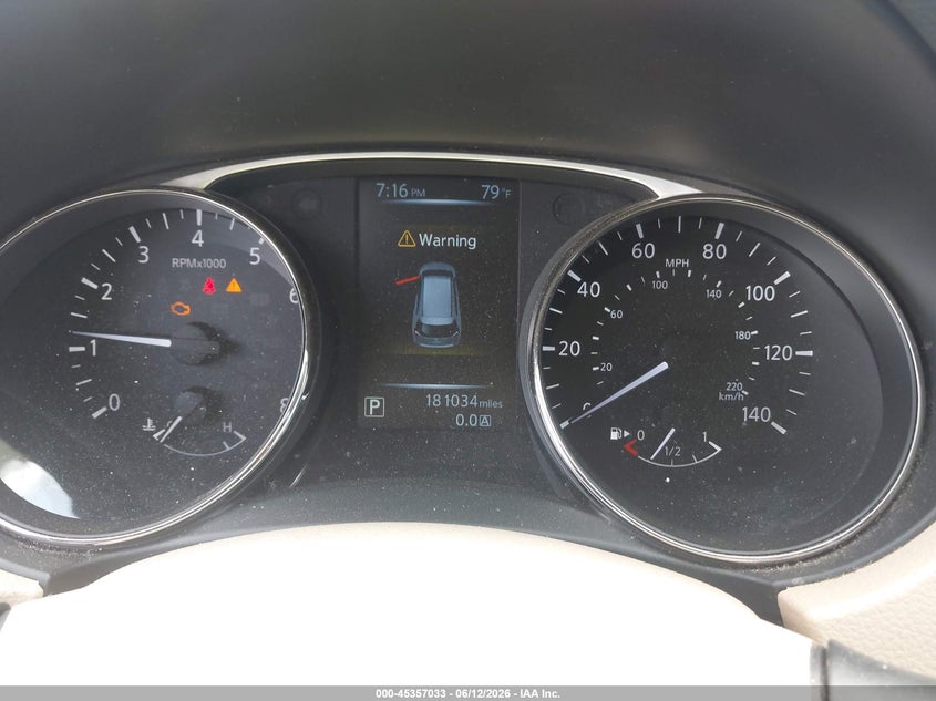 2015 Nissan Rogue VIN KNMAT2MV6FP592002 IAAI salvage auction — NORMAL WEAR, Clear (Virginia), sold $375 on 2026-07-21 (photo 7)